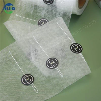 Manje klas PLA ki pa tise twal woulo liv ak etikèt ak fil pou kafe ak te sak